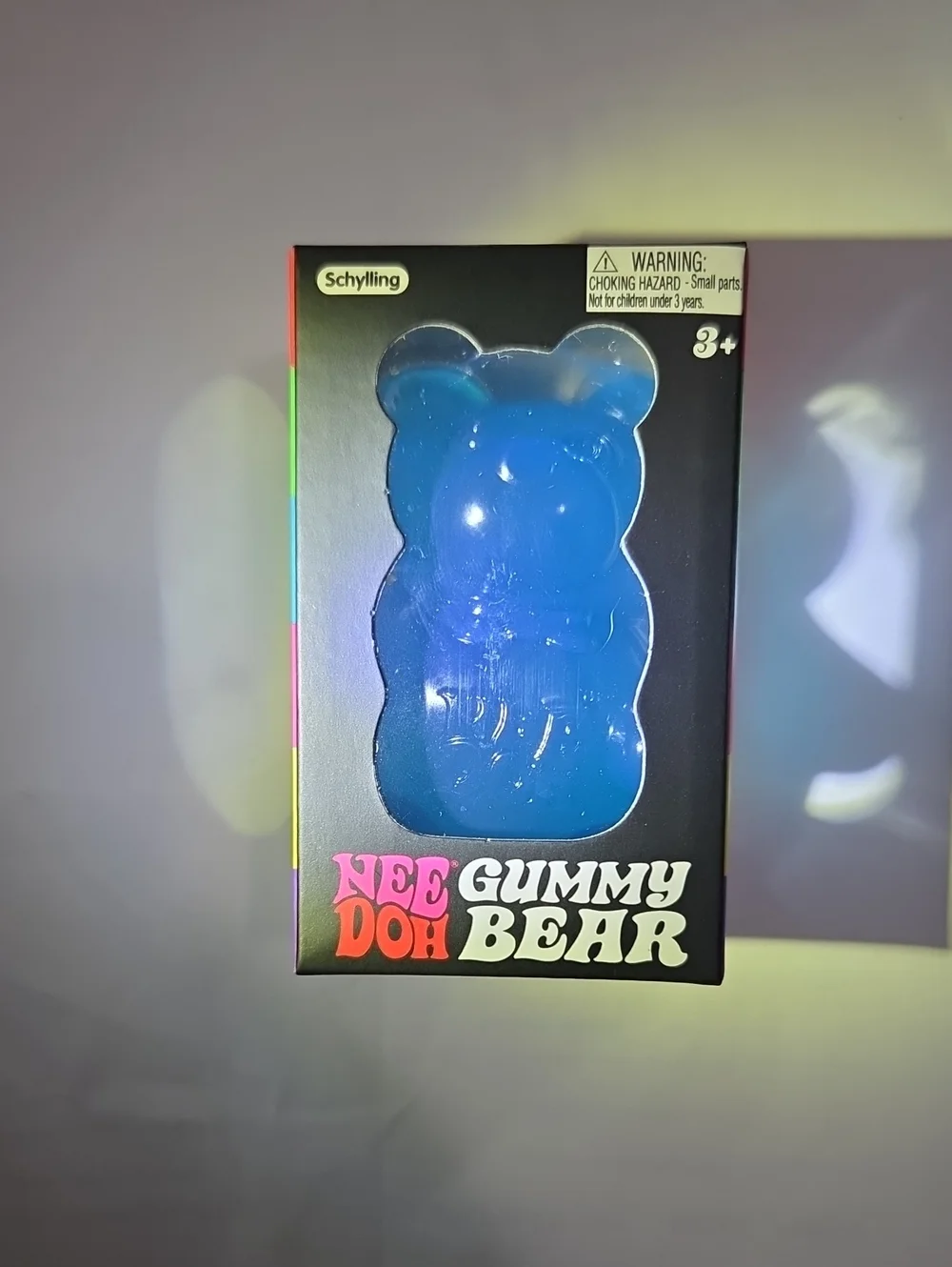 Nee Doh Gummy Bear Blue Squishy Toy